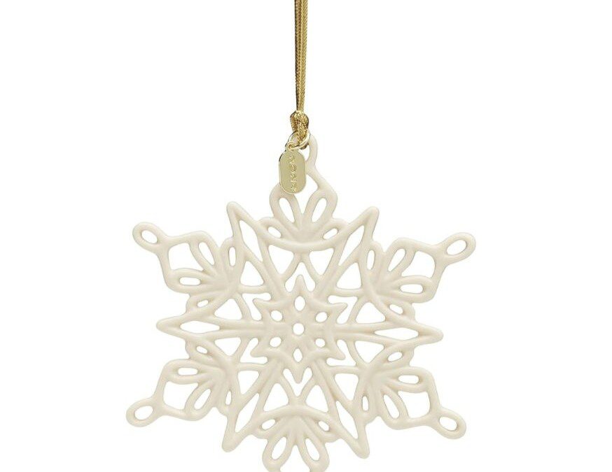 Lenox Snow Fantasies Snowflake Ornament – Under $14 – GREAT Gift Idea!